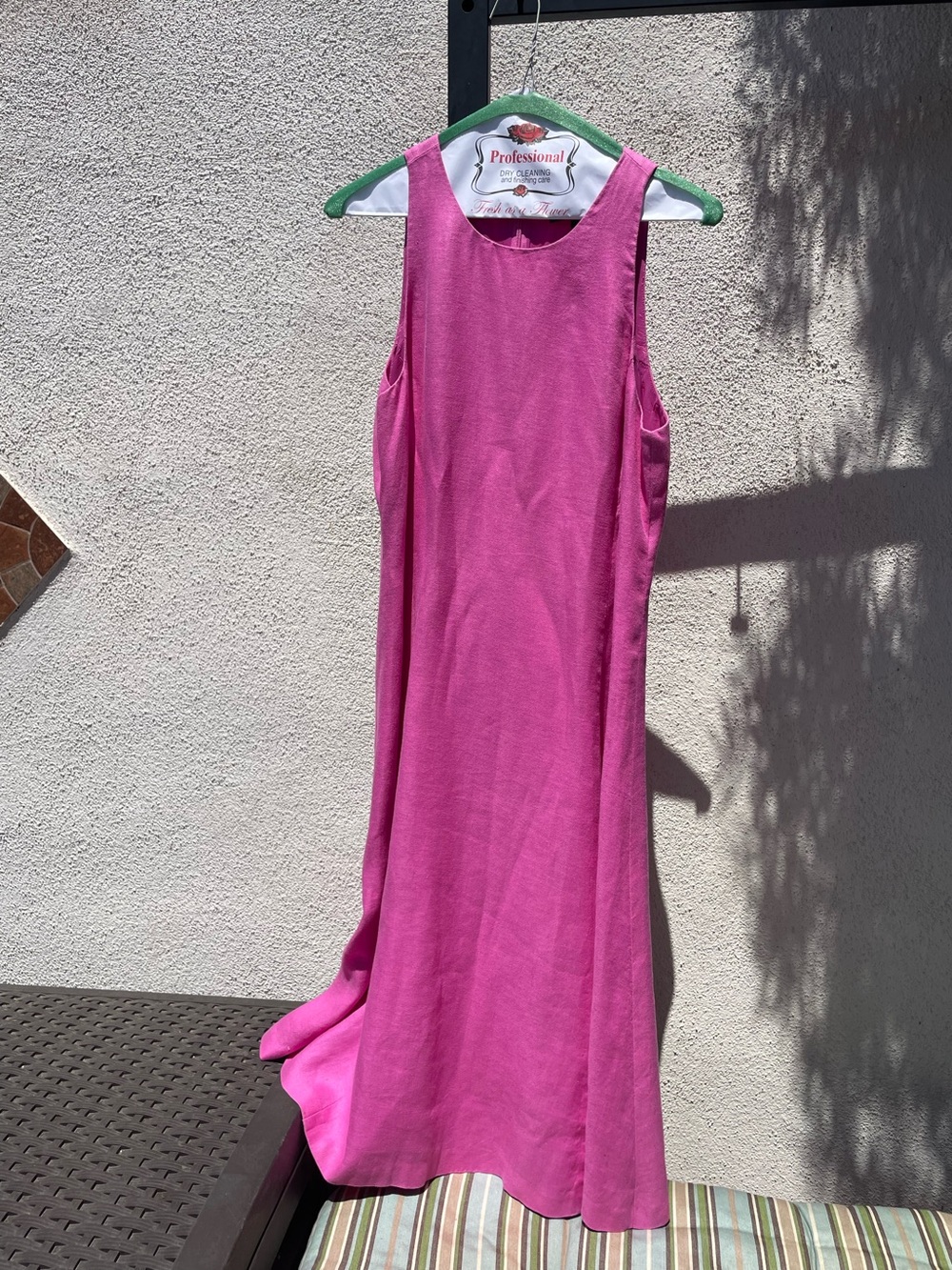 Ralph Lauren Vibrant Fuchsia Sleeveless Dress